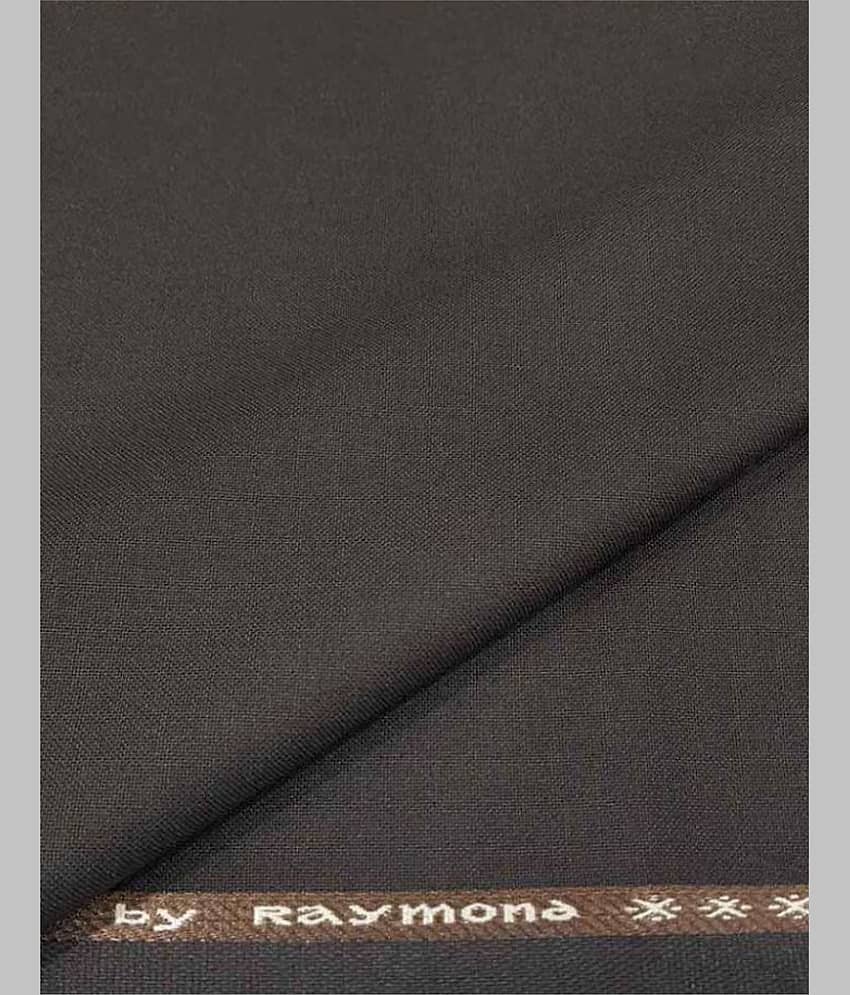 Raymond Brown Polyester Blend Men's Unstitched Pant Piece ( Pack of 1 )