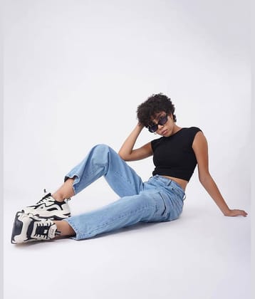 9x denims - Blue Denim Regular Fit Women's Jeans ( Pack of 1 )