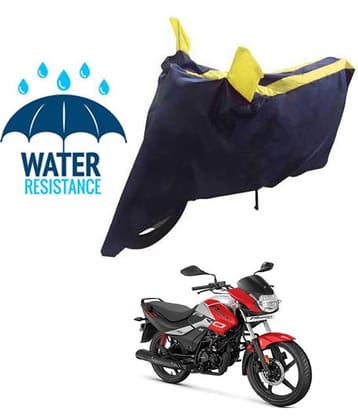 RONISH Bike Body Cover for Hero Passion Pro New ( Pack of 1 ) , Yellow