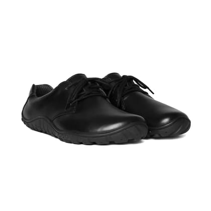 Baer Urban Leder Executive Barefoot Shoes for Men & Women - Black ( Baer Sole)-7