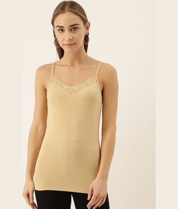 Zebu Semi rayon Camisoles - Beige