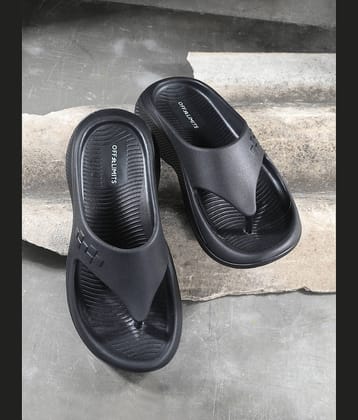 OFF LIMITS Black Men's Thong Flip Flop