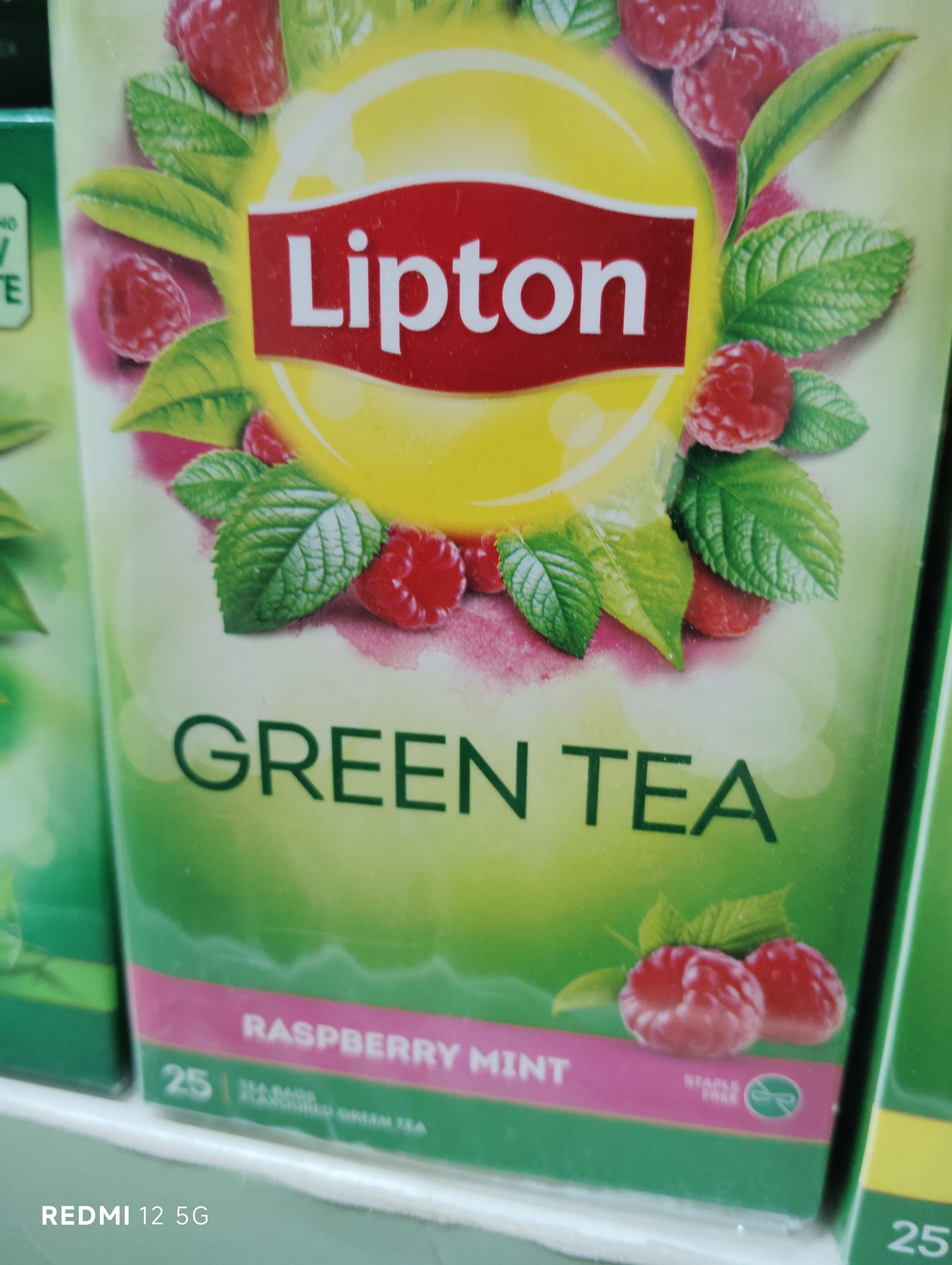 Lipton raspberry mint