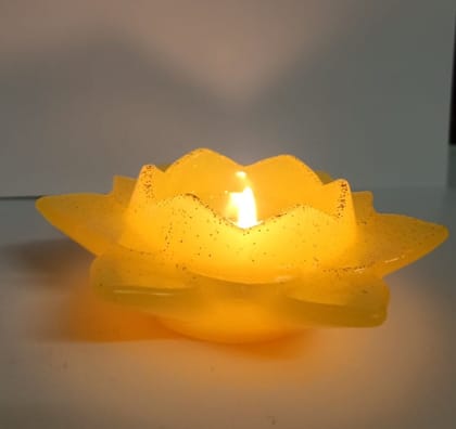Lotus Tea Light Candle Holder