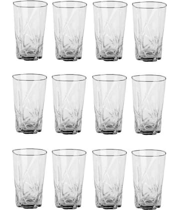 Afast Water/Juice  Glasses Set,  280 ML - (Pack Of 12)