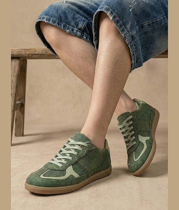 Fashion Victim Green Men's Sneakers