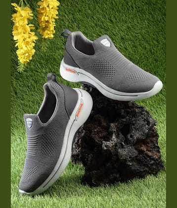 Action Sports Shoes For Men Gray Men's Sports Running Shoes