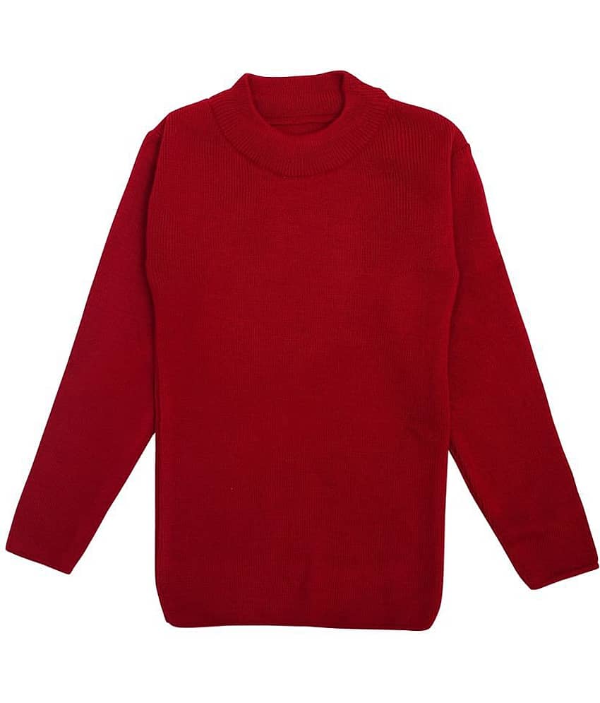 NEUVIN Single Girls Wollen Pullover ( Maroon )