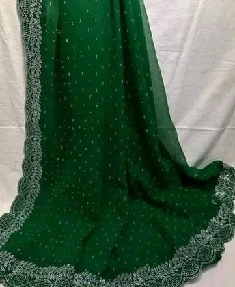 KRIVA  new fancy design stone saree