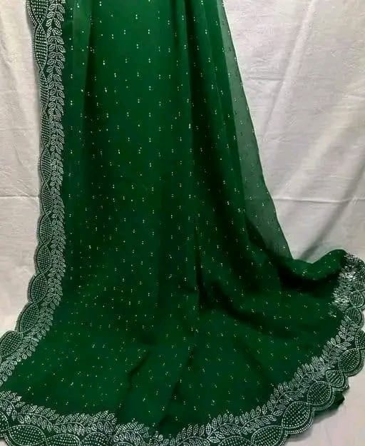KRIVA  new fancy design stone saree