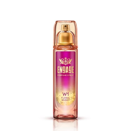 Engage W1 Perfume Spray For Women, Fruity and Floral, Skin Friendly, 120ml Engage W1 Perfume Spray For Women, Fruity and Floral, Skin Friendly, 120ml - 120 ml (Pack of 1)