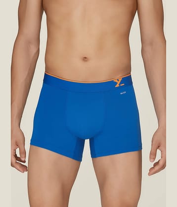 XYXX Pack of 1 Cotton Trunks For Men's ( Light Blue )