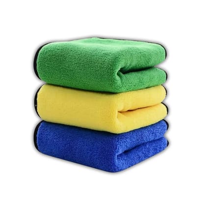Super Soft Car Wash Microfiber Cloth | Multi-Purpose Cleaning Towel, Streak-Free | 60×40 CM, 600 GSM, 2 Piece