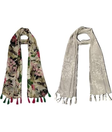 stolevilla Multi Printed Poly Cotton Yarn Stoles