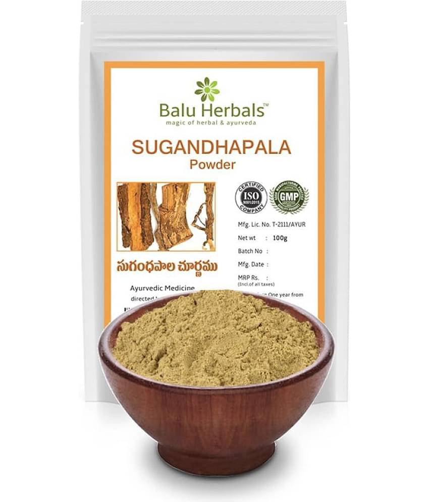 Balu Herbals Ananthamulu (Sughandapala) Powder 100G Powder 100 Gm