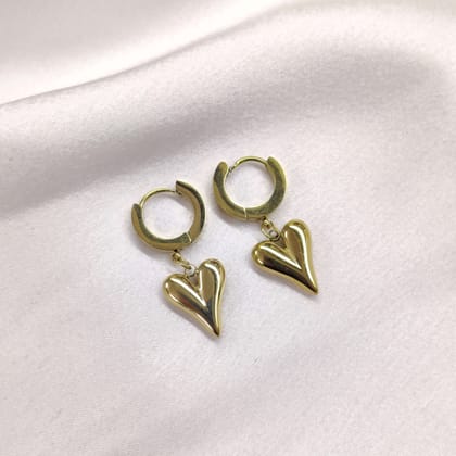 Evelyn Earrings- Thick Ring