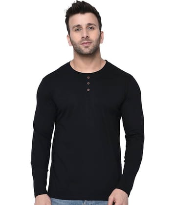LONDON HILLS Pack of 1 Cotton Blend Regular Fit Men's T-Shirt ( Grey )