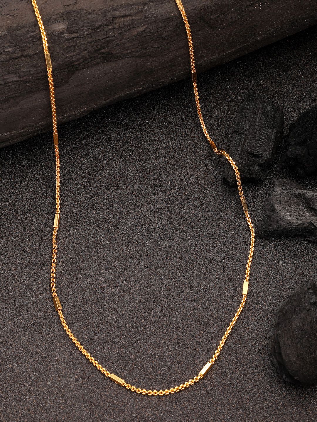 NVR Women's Gold-Plated Minimal Chain-Onesize / Gold / Alloy