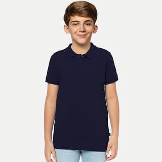 Boys  Navy Polo T-shirt
