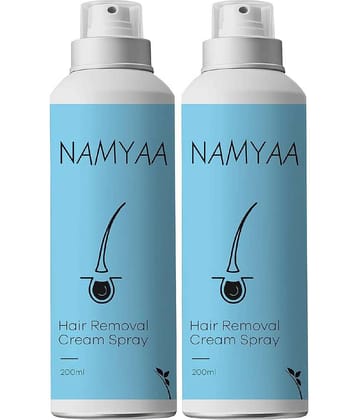 Namyaa Moisturizing Hair Removal Spray for Men & Women 400 ( Pack of 2 )