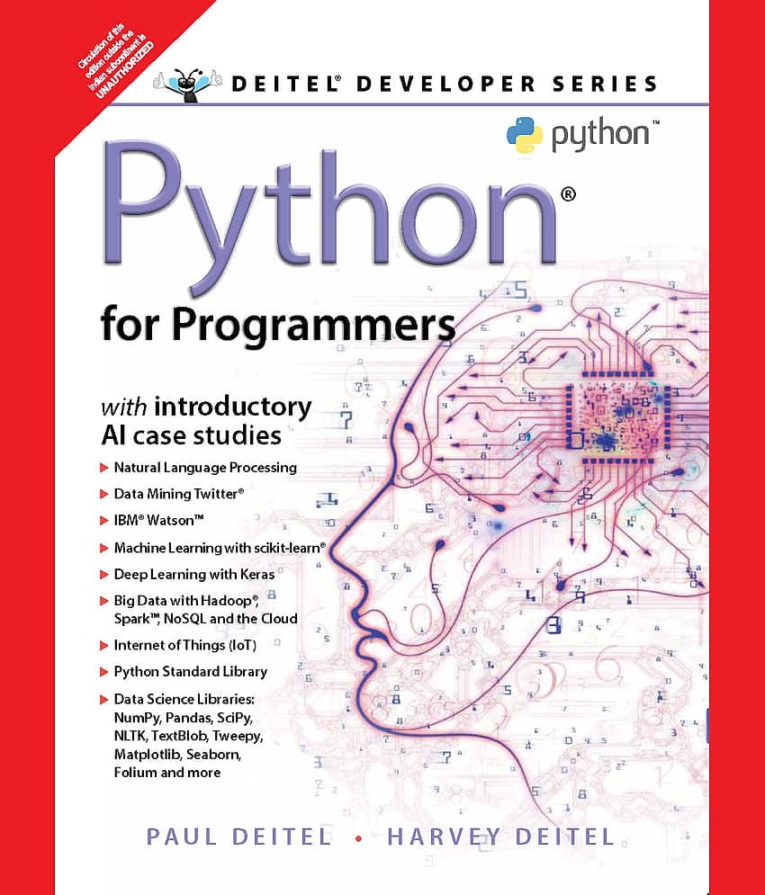 Python for Programmers| First Edition| By Pearson