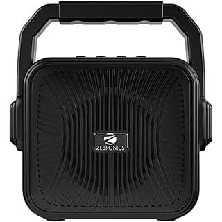 ZEBRONICS Zeb-County 2 Portable Wireless Speaker Supporting Bluetooth v5.0 FM Radio Call Function Built-in Rechargeable Battery USB/Micro SD Card Slot 3.5mm AUX Input TWS (Black).