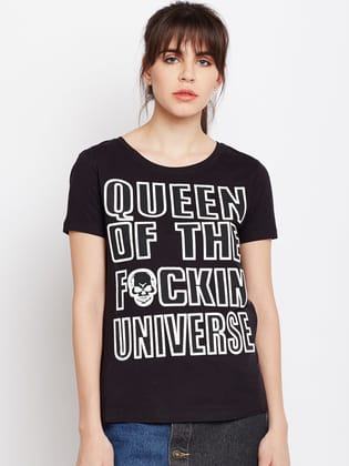 QUEEN-OF-THE-UNIVERSE-M / Black