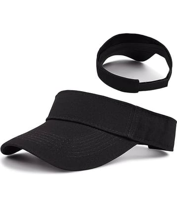Infispace Pack of 1 Cotton Blend Men's Cap ( Black )