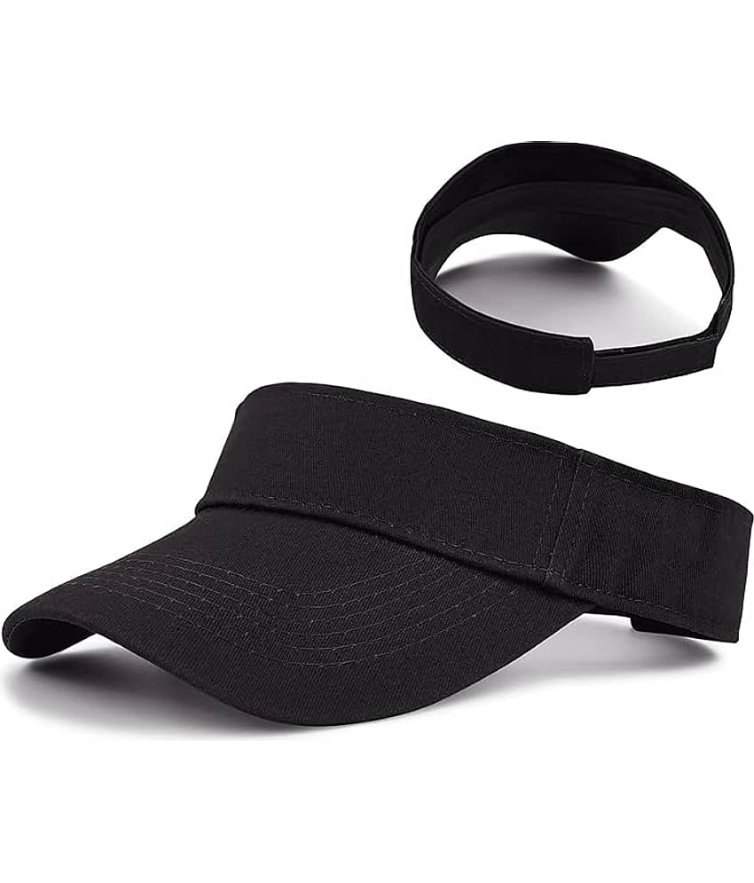 Infispace Pack of 1 Cotton Blend Men's Cap ( Black )