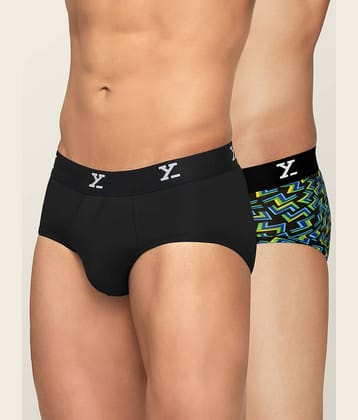 XYXX Pack of 2 Modal Briefs For Men's ( Multicolor )
