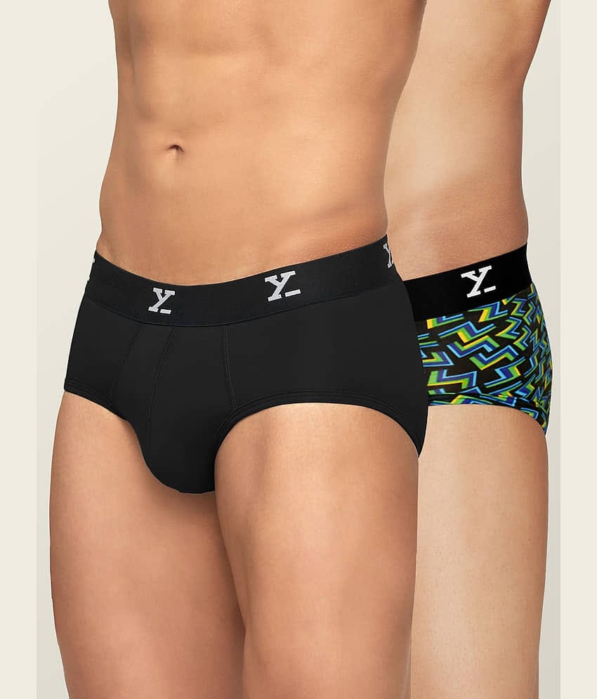 XYXX Pack of 2 Modal Briefs For Men's ( Multicolor )