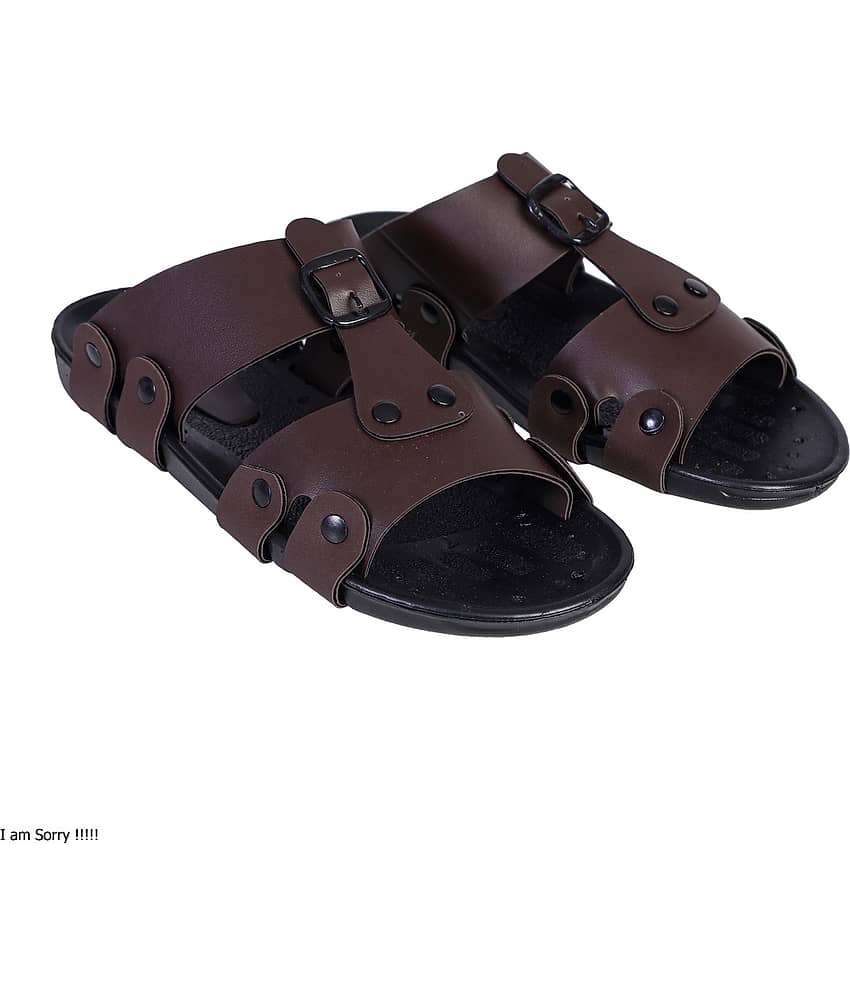Style Height - Brown Men's Sandals