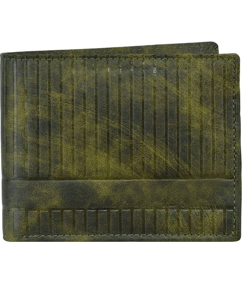 GEEO - Black Faux Leather Men's Regular Wallet ( Pack of 1 )