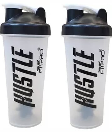 FitPro Plastic Transparent 700 mL Shaker ( Pack of 1 )