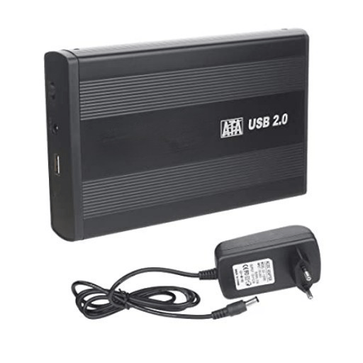 SATA to USB HDD Enclosure, HDD Casing, 3.5" Hard Disk Case, SATA to USB Cable 2.0 (AD-992)
