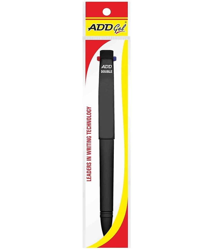 Add Gel Double 2 Refill Blue/Red Pack of 15 Ball Pen (Pack of 15, Multicolor)