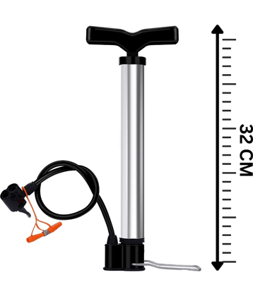 Compact Manual Air Pump for Bike Tires, Sports Balls and Air Cushions