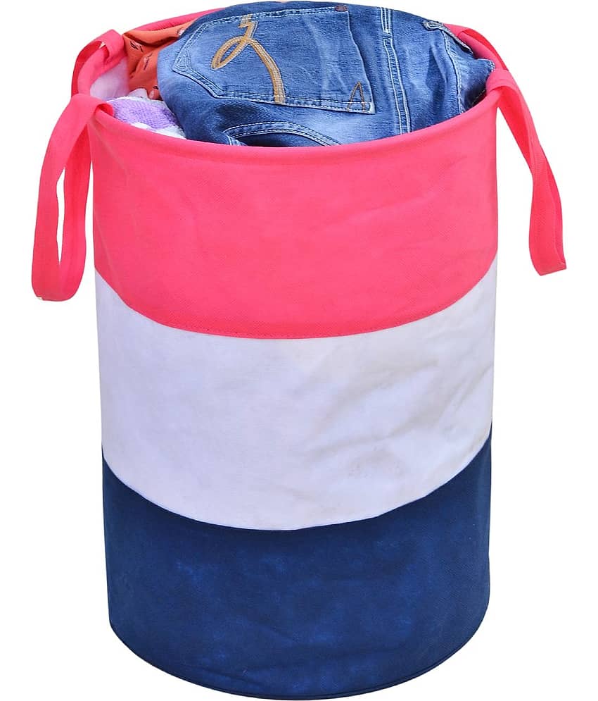 SH. NASIMA 45 L capacity Multi Colour Laundry Bag