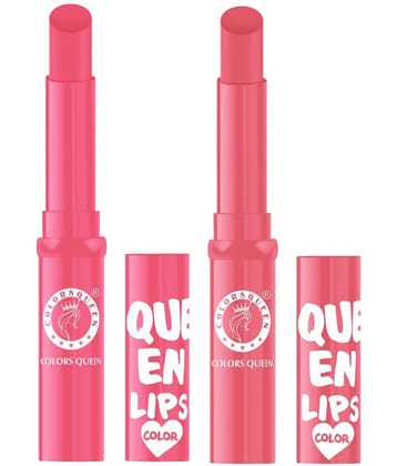 Colors Queen Queen Lips Color Lip Balm For Dry Chapped Lips (College Girls & Girls Talk)