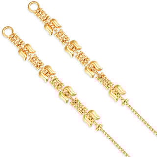 Kanchain Ear chain kanoti ear Cuff Ear to Ear Chain for Women and Girls- (VFJ1004KC)