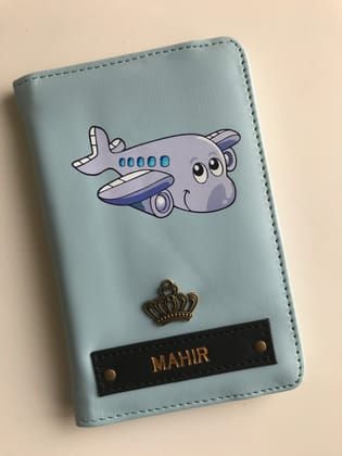Customized Kids Passport Cover-Passport Cover with 1 Charm