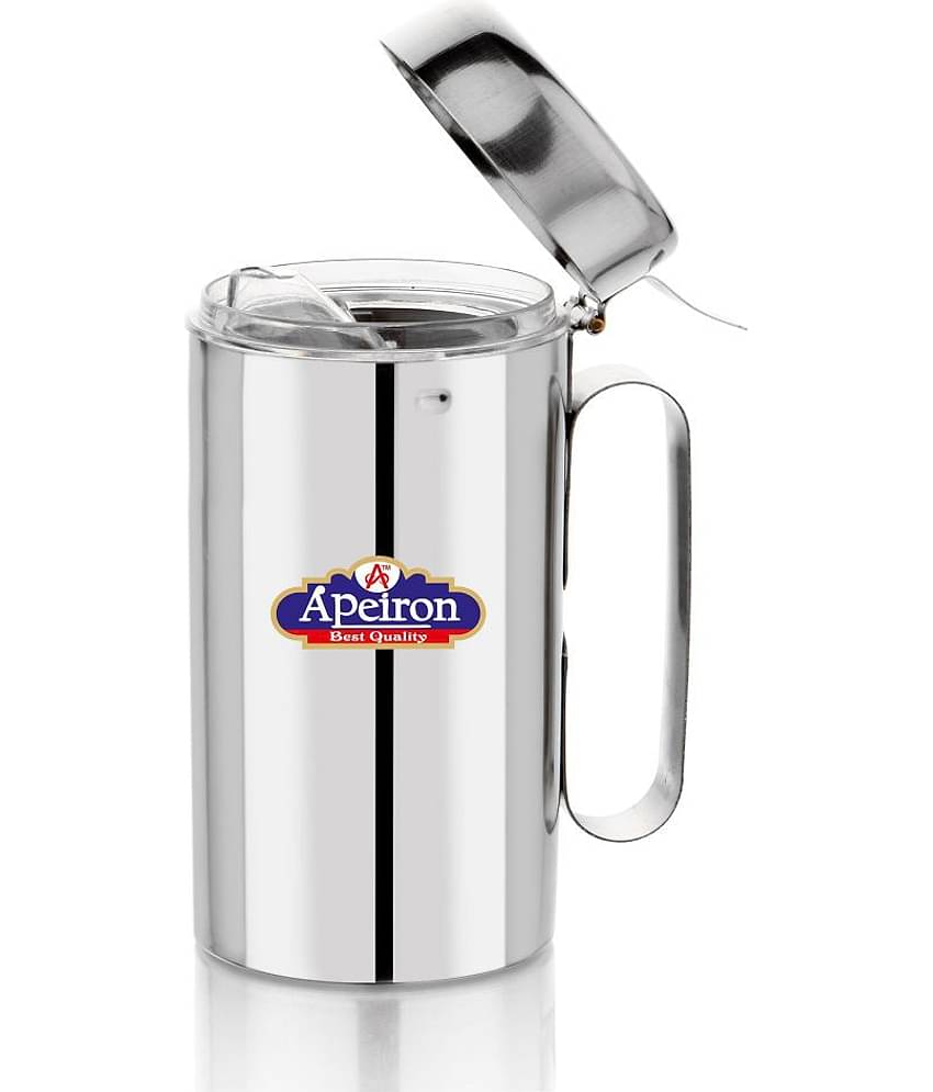APEIRON Steel Oil Container/Dispenser Set of 1 750 mL