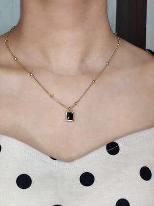 Layla Necklace- Black