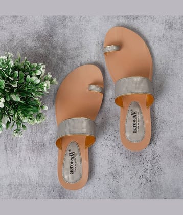 Aerowalk Gray Women's Flats