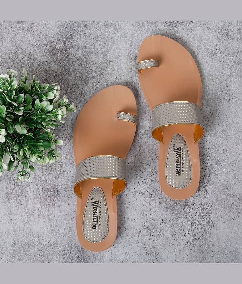 Aerowalk Gray Women's Flats