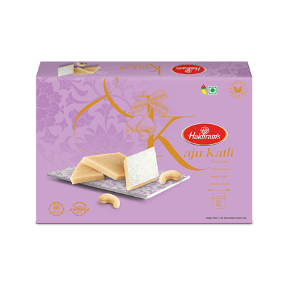 Haldiram's Kaju Burfi 200 Gm - Pack of 2
