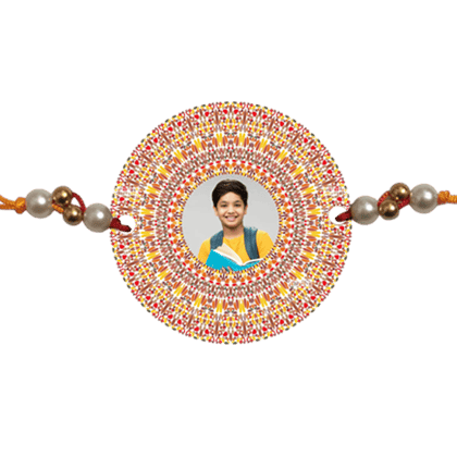 Photo Rakhi ( Customized / Personalized / Lovely Rakshabandhan Festival / Photo Rakhi-2 Piece