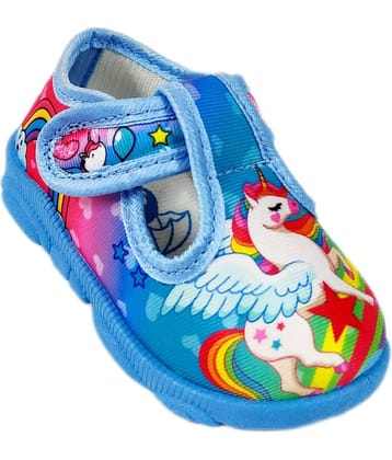 COOLZ - Light Blue Booties For Baby Boy & Baby Girl 1 - 1.5 Years ( Pack of 1 )