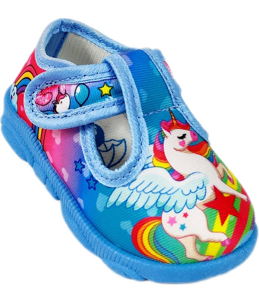 COOLZ - Light Blue Booties For Baby Boy & Baby Girl 1 - 1.5 Years ( Pack of 1 )