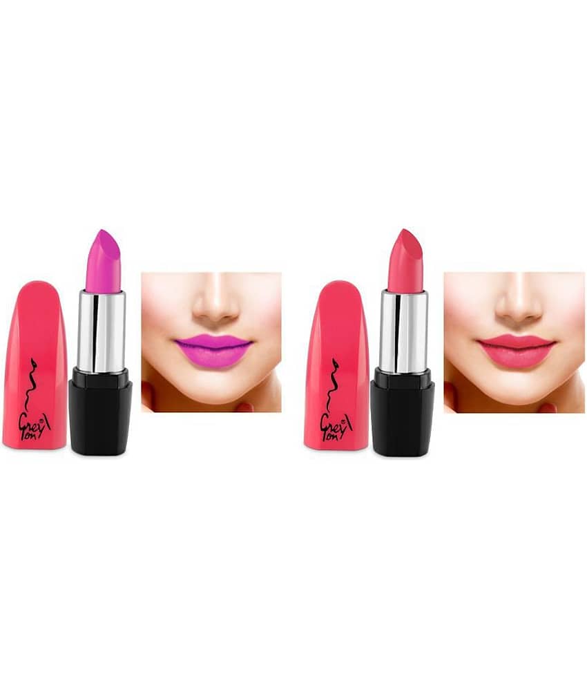 Greyon Moisturizing Lipstick 313-320 Multicolor Pack of 2